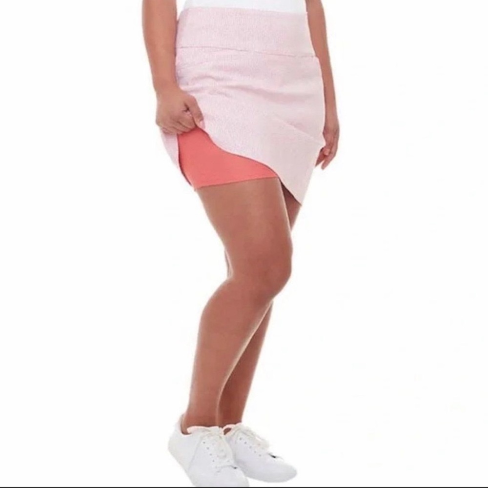 NEW S.C. & CO. Coral Golf Skort w/ Pockets 360 Tummy Control XL Tennis Active